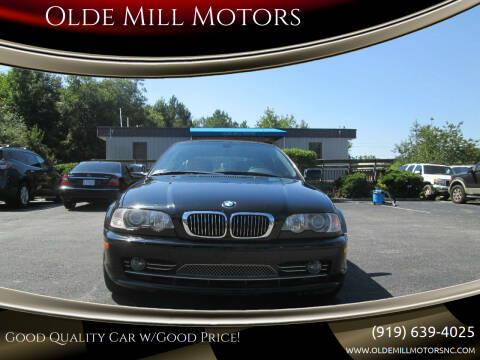 2003 BMW 3 Series for sale at Olde Mill Motors in Angier NC