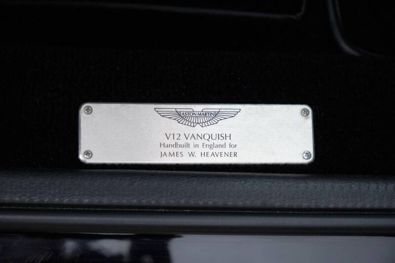 2003 Aston Martin V12 Vanquish