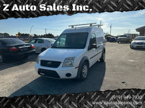 2012 Ford Transit Connect for sale at Z Auto Sales Inc. in Rocky Mount NC