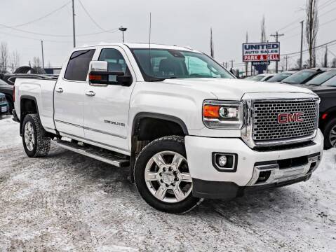 2017 GMC Sierra 2500HD for sale at United Auto Sales in Anchorage AK