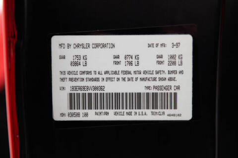 1997 Dodge Viper GTS