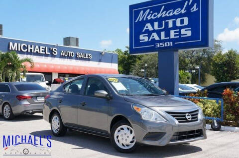 2019 Nissan Versa for sale at Michael's Auto Sales Corp in Hollywood FL
