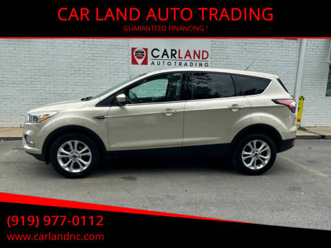 2017 Ford Escape for sale at CAR LAND  AUTO TRADING in Raleigh NC