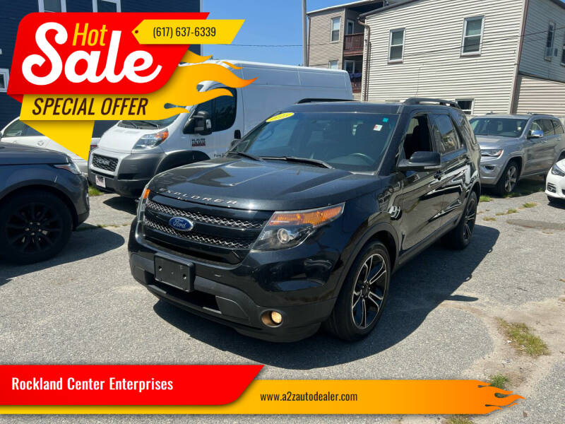 2015 Ford Explorer for sale at Rockland Center Enterprises in Boston MA