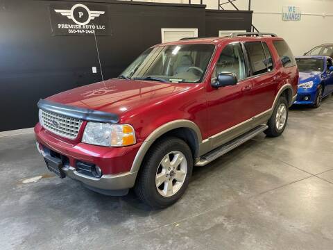 2003 Ford Explorer for sale at Premier Auto LLC in Vancouver WA