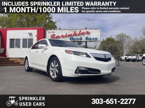2013 Acura TL for sale at Sprinkler Used Cars in Longmont CO