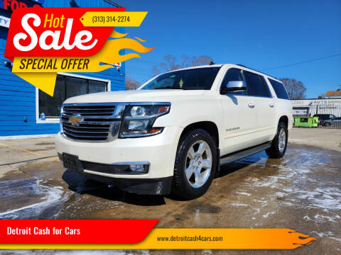 2015 Chevrolet Suburban for sale at Detroit Cash for Cars in Warren MI