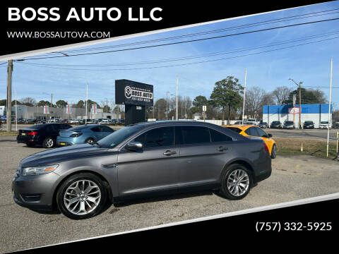 2014 Ford Taurus for sale at BOSS AUTO LLC in Norfolk VA
