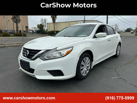 2018 Nissan Altima for sale at CarShow Motors in Sacramento CA