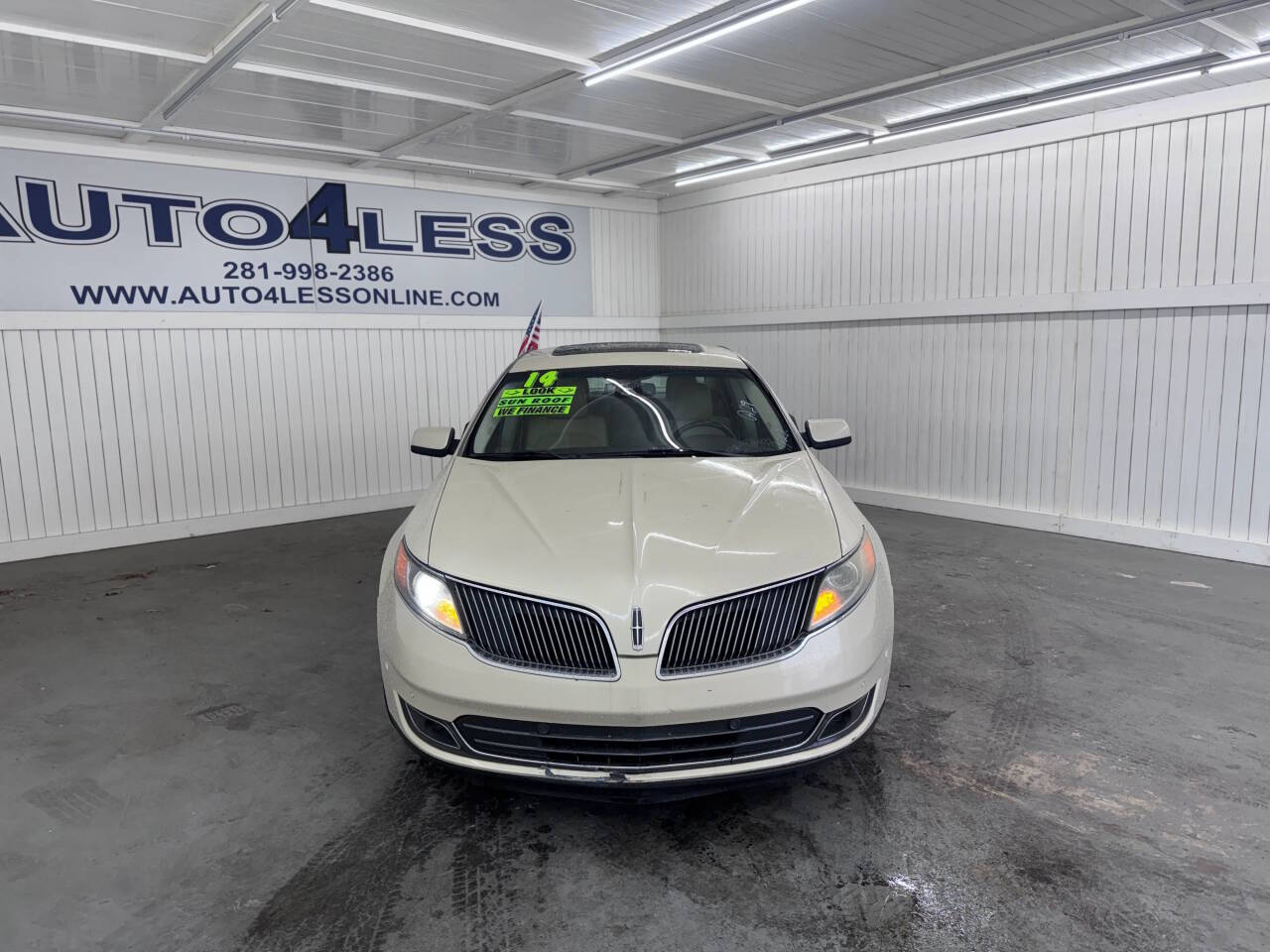 Tan 2014 Lincoln MKS Base 4dr Sedan 2