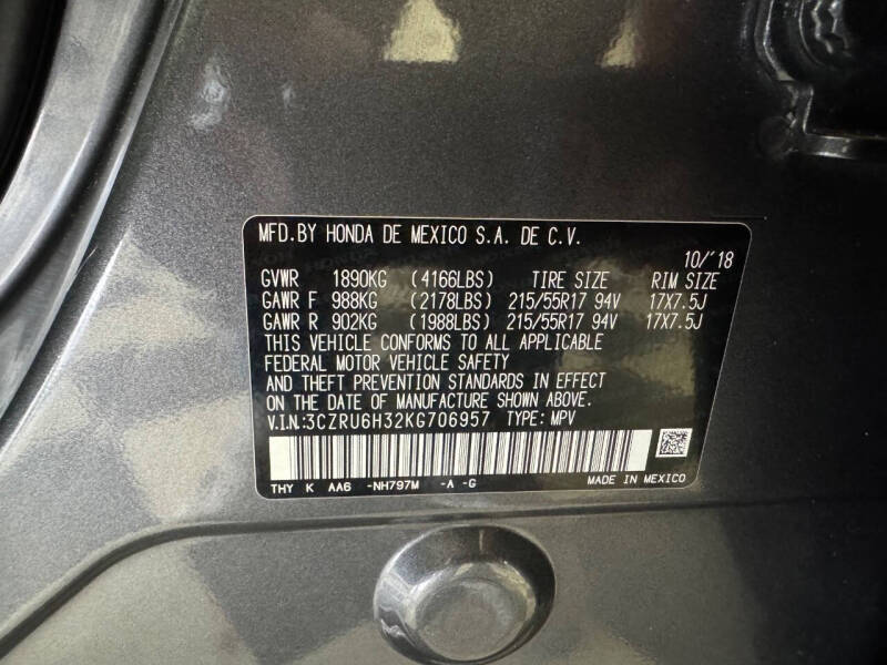 2019 Honda HR-V LX