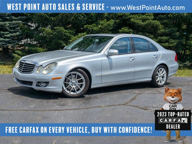 2008 Mercedes-Benz E-Class for sale at West Point Auto Sales & Service in Mattawan MI