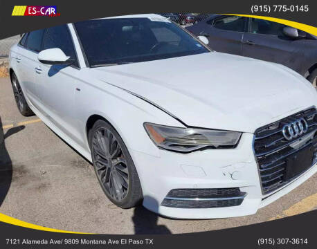 2016 Audi A6 for sale at Escar Auto in El Paso TX