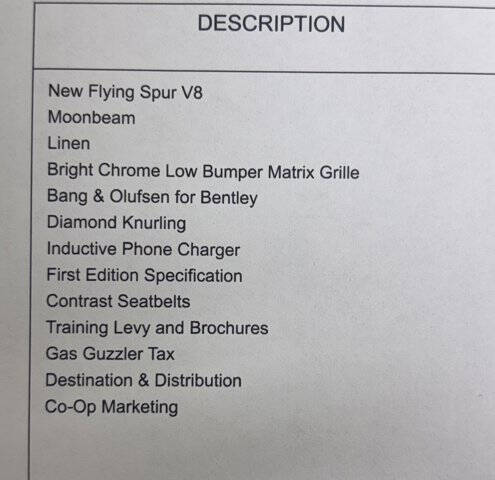 2021 Bentley Flying Spur V8