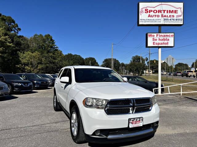 2013 Dodge Durango for sale at Sportime Auto Sales LLC in Montevallo, AL