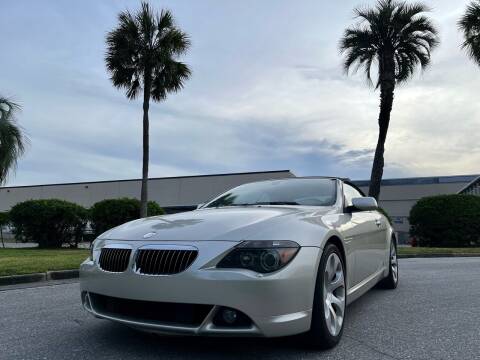 2004 BMW 6 Series for sale at The Peoples Car Company in Jacksonville FL