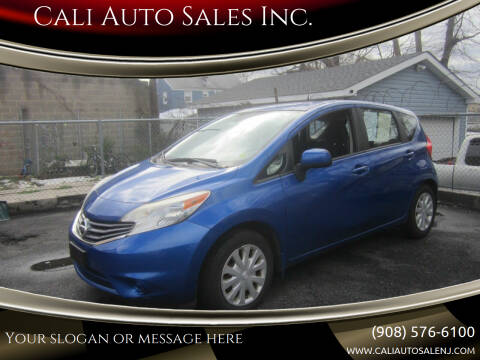 2014 Nissan Versa Note for sale at Cali Auto Sales Inc. in Elizabeth NJ