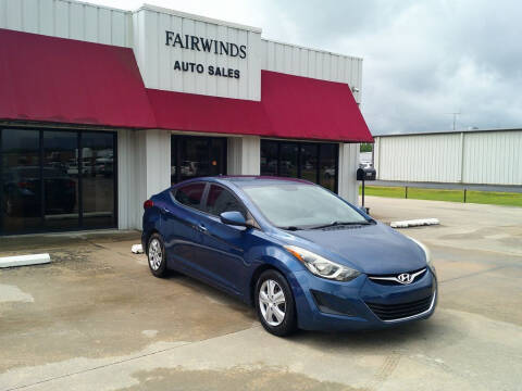 2016 Hyundai Elantra for sale at Fairwinds Auto Sales in Dewitt AR