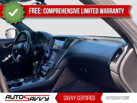 2022 Infiniti Q50 Red Sport 400