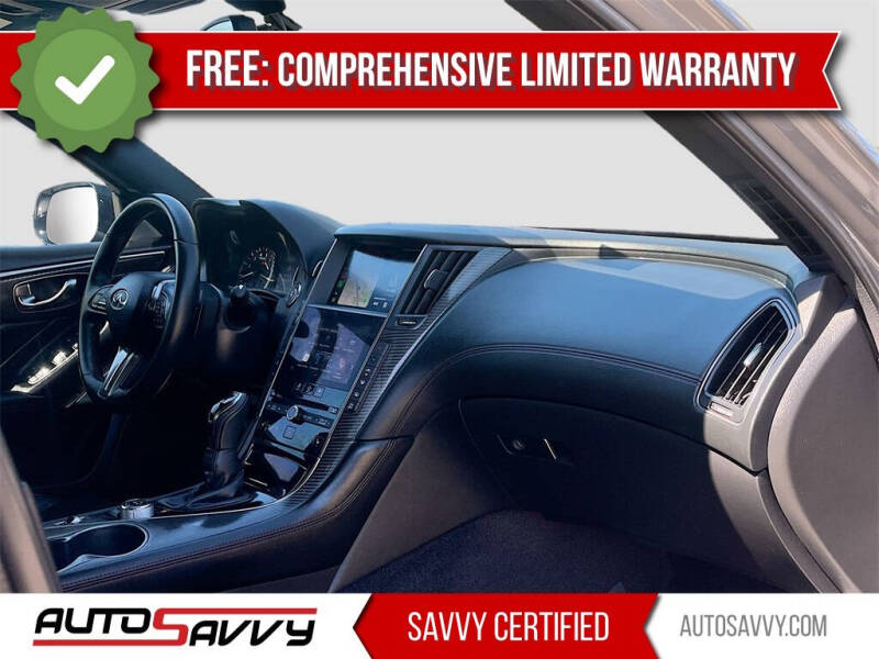 2022 Infiniti Q50 Red Sport 400