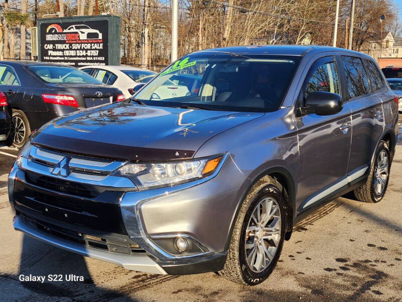 2016 Mitsubishi Outlander for sale at United Auto Sales & Service Inc in Leominster MA