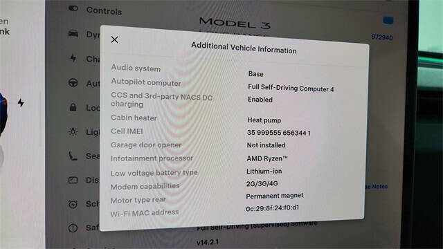 2025 Tesla Model 3 Long Range
