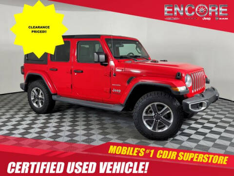 2020 Jeep Wrangler Unlimited for sale at PHIL SMITH AUTOMOTIVE GROUP - Encore Chrysler Dodge Jeep Ram in Mobile AL