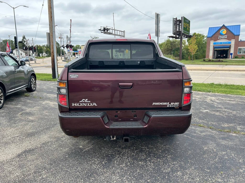 2008 Honda Ridgeline for sale at A to Z Auto Sales LLC in Appleton, WI