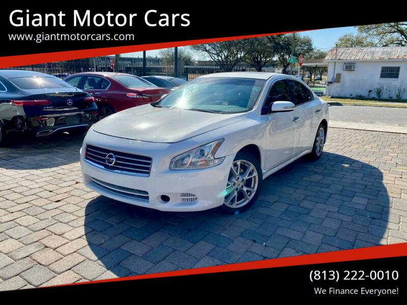 2013 Nissan Maxima for sale at Giant Motor Cars in Tampa FL