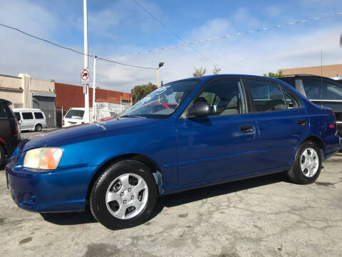 2002 Hyundai Accent for sale at Olympic Motors in Los Angeles CA