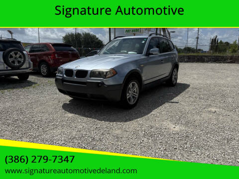 2004 BMW X3 3.0i