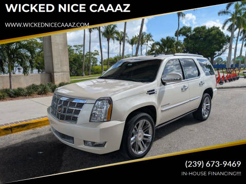 2013 Cadillac Escalade Platinum Edition