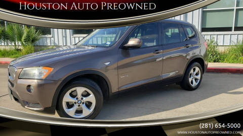 2011 BMW X3 for sale at Houston Auto Preowned in Houston TX