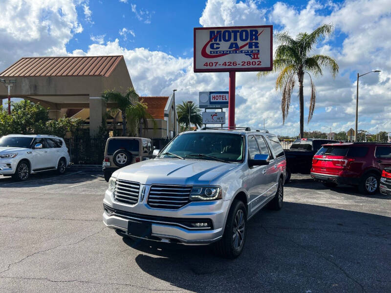 2016 Lincoln Navigator L for sale at Motor Car Concepts II in Orlando FL