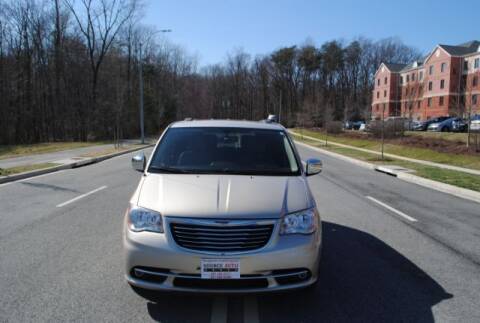 2013 Chrysler Town and Country for sale at Source Auto Group in Lanham MD