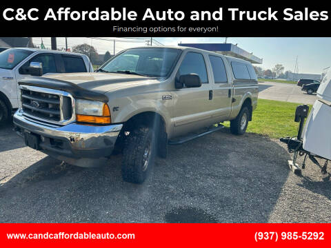 2001 Ford F-250 Super Duty for sale at C&C Affordable Auto and Truck Sales in Tipp City OH