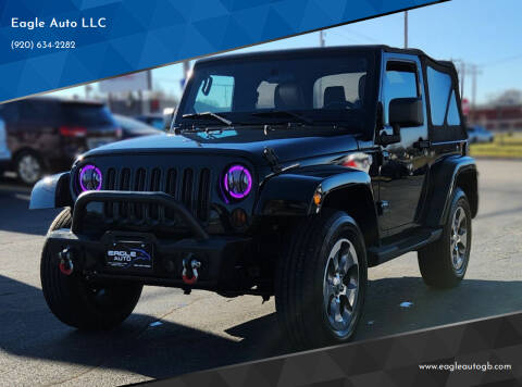 2012 Jeep Wrangler for sale at Eagle Auto LLC in Green Bay WI