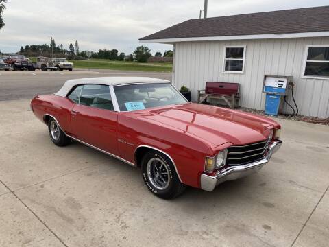 1972 Chevrolet Chevelle for sale at B & B Auto Sales in Brookings SD