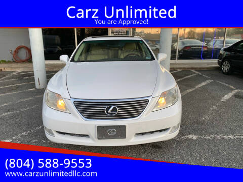 2008 Lexus LS 460 for sale at Carz Unlimited in Richmond VA