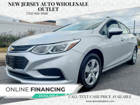 2017 Chevrolet Cruze for sale at New Jersey Auto Wholesale Outlet in Union Beach NJ
