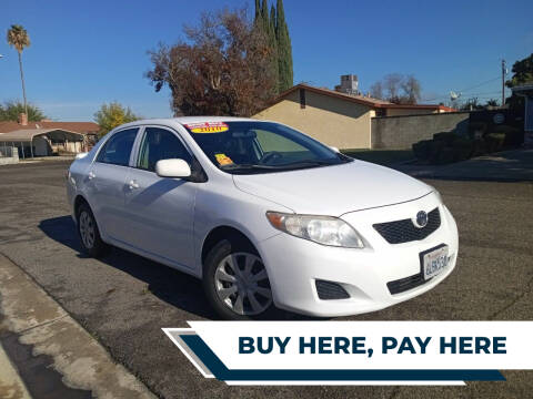 2010 Toyota Corolla for sale at CALIFORNIA AUTO SALES #2 in Livingston CA