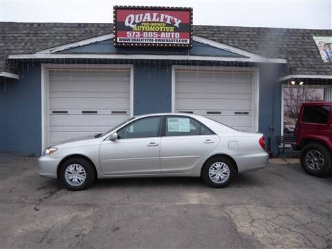 2004 Toyota Camry for sale at Quality Pre-Owned Automotive in Cuba MO