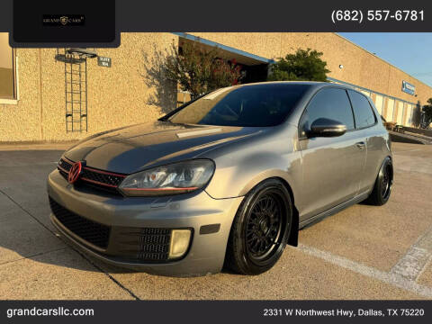 2012 Volkswagen GTI for sale at GRAND CARS in Dallas TX