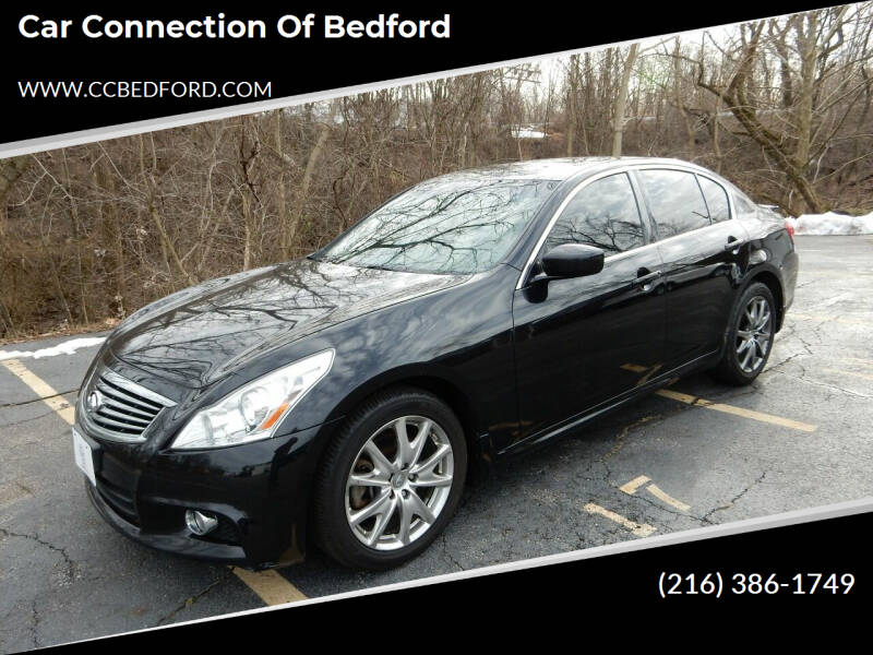 2013 Infiniti G37 Sedan for sale at Car Connection of Bedford in Bedford OH