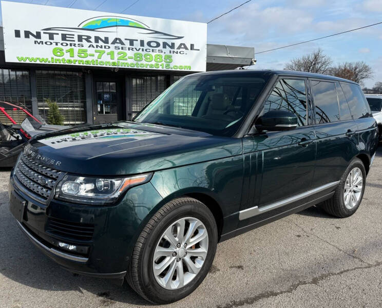 2015 Land Rover Range Rover for sale at International Motors & Services Inc. in Nashville TN