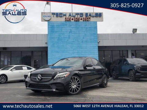 2019 Mercedes-Benz C-Class for sale at Tech Auto Sales in Hialeah FL