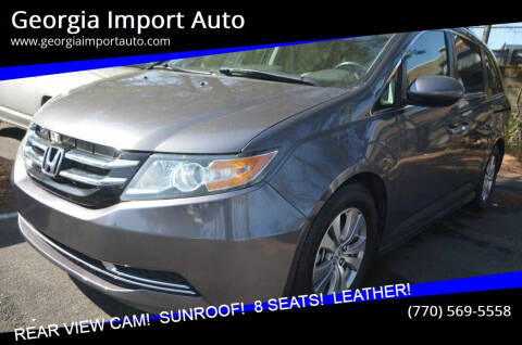 2014 Honda Odyssey for sale at Georgia Import Auto in Alpharetta GA