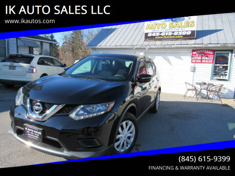2014 Nissan Rogue for sale at IK AUTO SALES LLC in Goshen NY