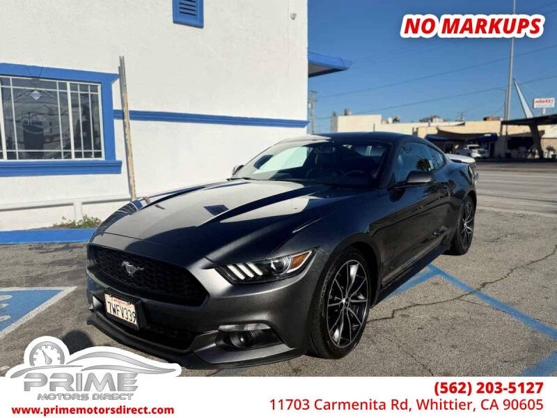 2016 Ford Mustang EcoBoost Premium