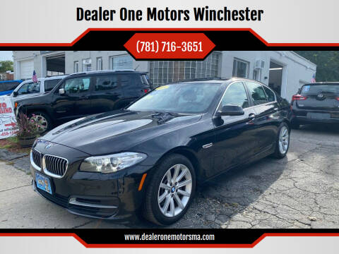 2014 BMW 5 Series for sale at Dealer One Motors Winchester in Winchester MA